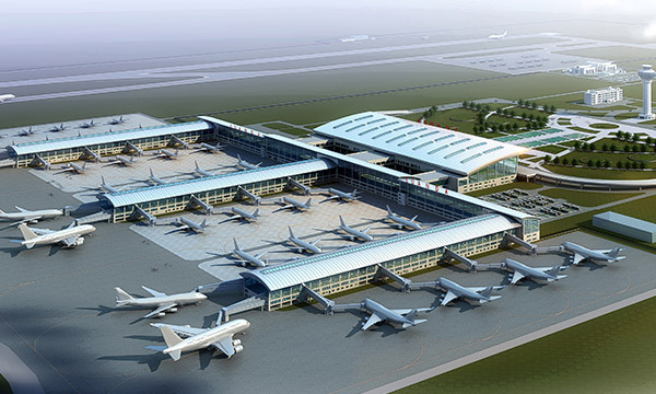 安哥拉機場鋁單板幕墻工程