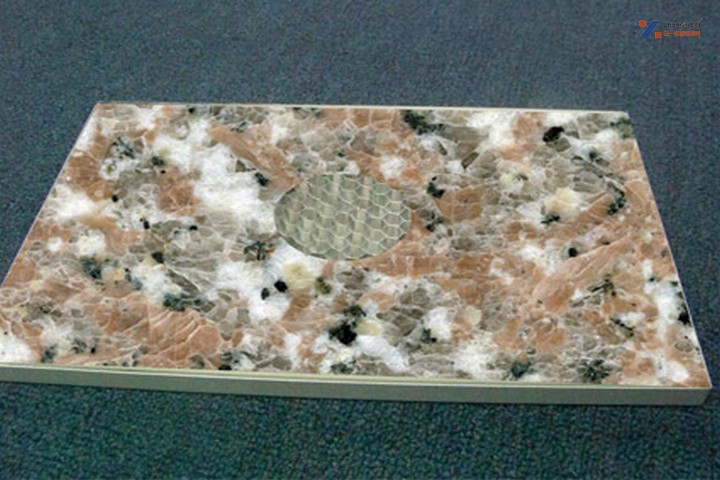 仿石紋鋁蜂窩板